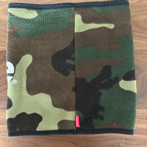 Unisex Cold Weather Outdoor Sports warmer Camouflage Fleece Neck Warmer Gaiter - Picture 2 of 4